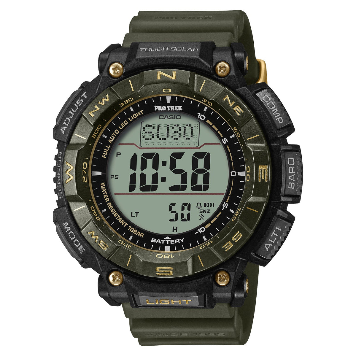 Casio PRO TREK 30th Anniversary Green PRG340ANS-3 - WATCHES - Canada Main image