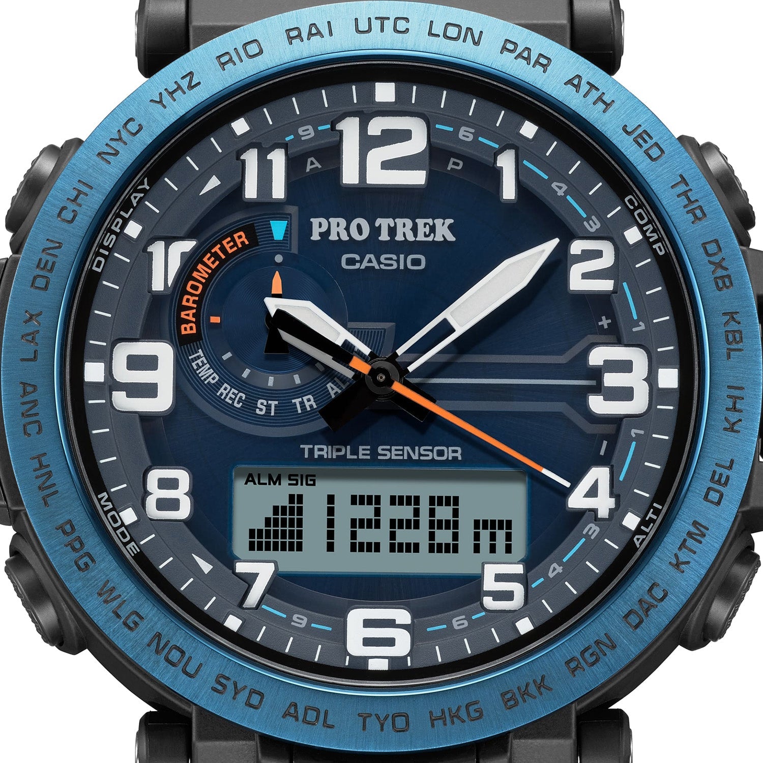 Casio Mens Pro Trek Bluetooth Connected Titanium India