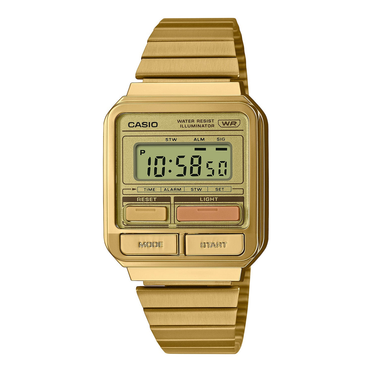 Casio Vintage 120 Gold A120WEG-9A - ACCESSORIES - Canada