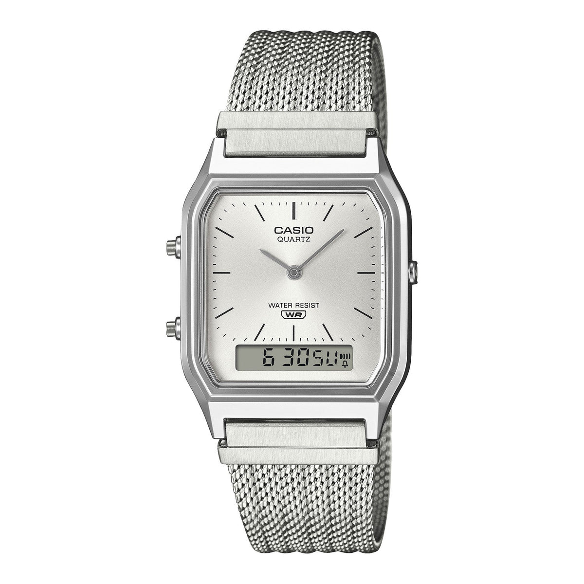 Casio Vintage Silver AQ230EM-7A - WATCHES - Canada
