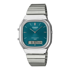 Casio Vintage Silver Blue AQ240E-3A - WATCHES - Canada