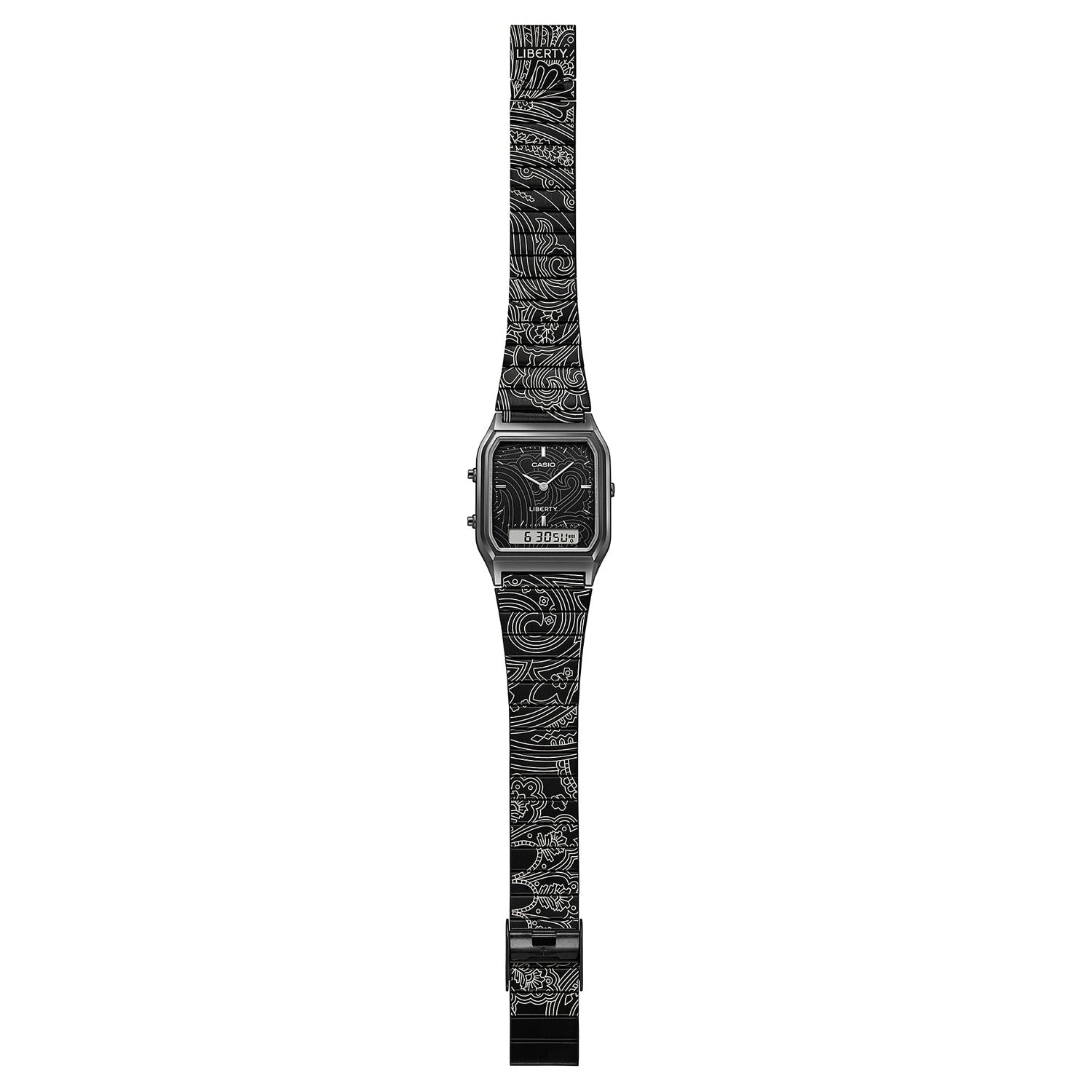 Casio x Liberty Casio Vintage Black AQ230EBLT-1A - WATCHES - Canada