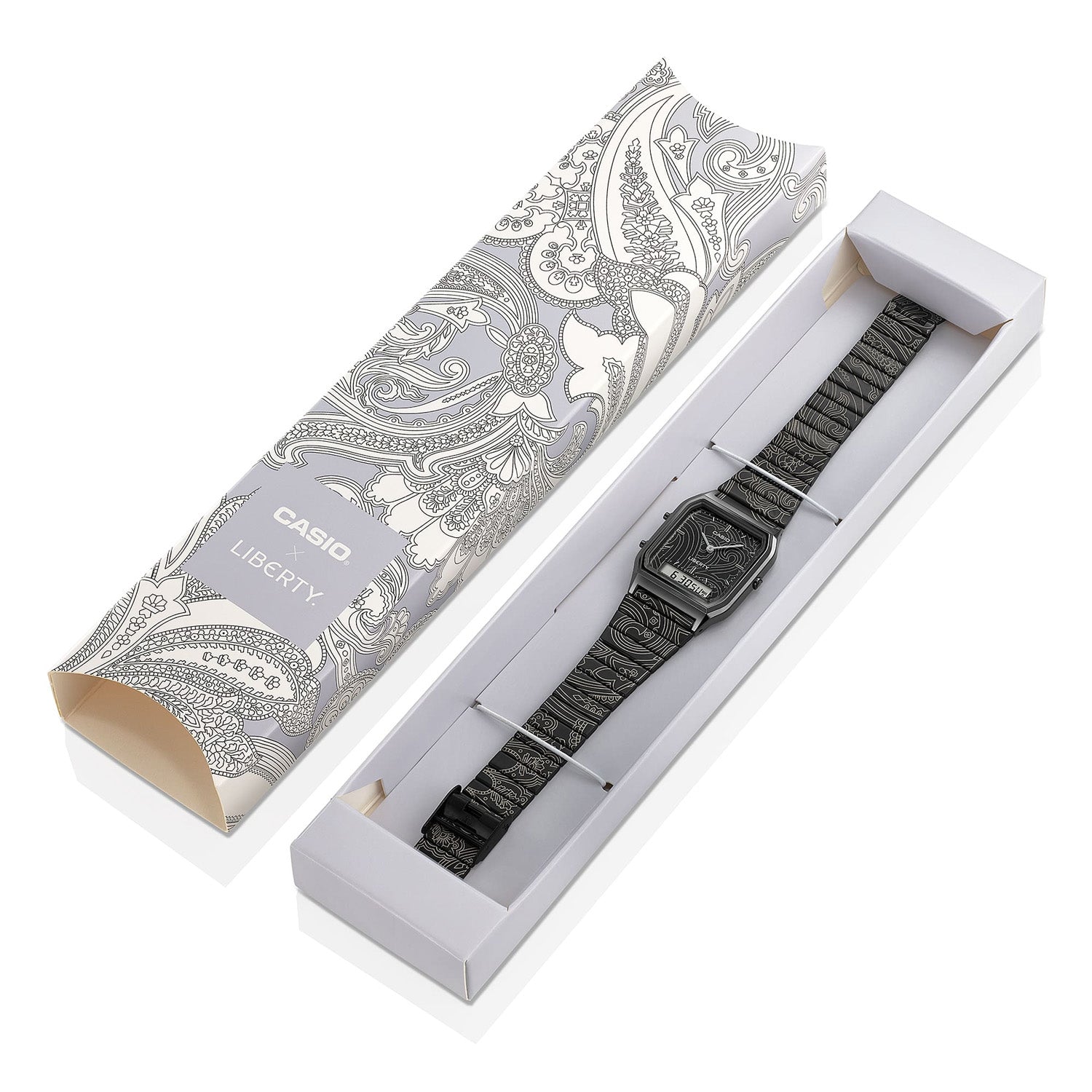 Casio x Liberty Casio Vintage Black AQ230EBLT-1A - WATCHES - Canada