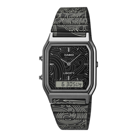 Casio x Liberty Casio Vintage Black AQ230EBLT-1A - WATCHES - Canada