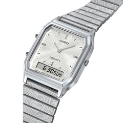 Casio x Liberty Casio Vintage Silver AQ230ELT-7A - WATCHES - Canada
