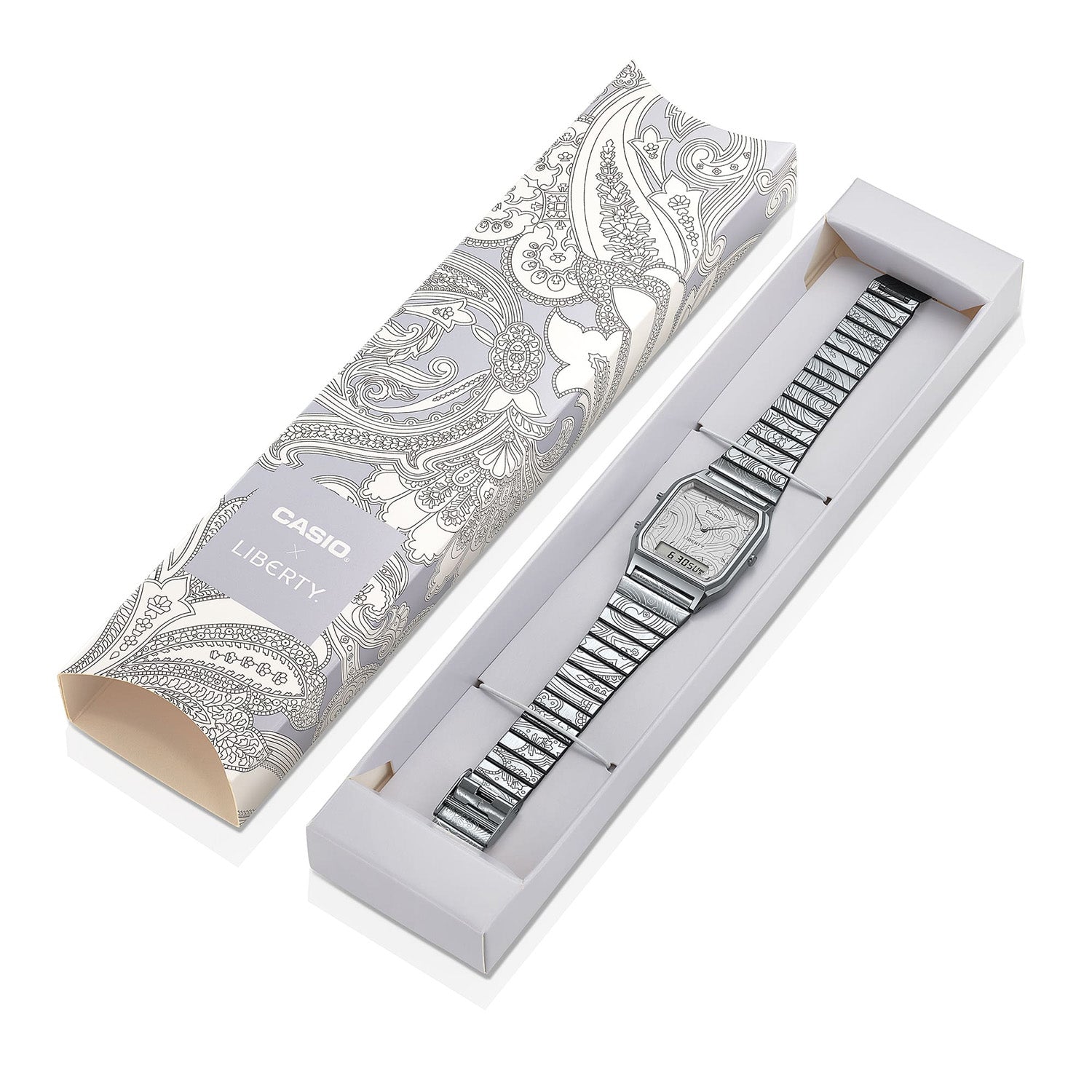 Casio x Liberty Casio Vintage Silver AQ230ELT-7A - WATCHES - Canada