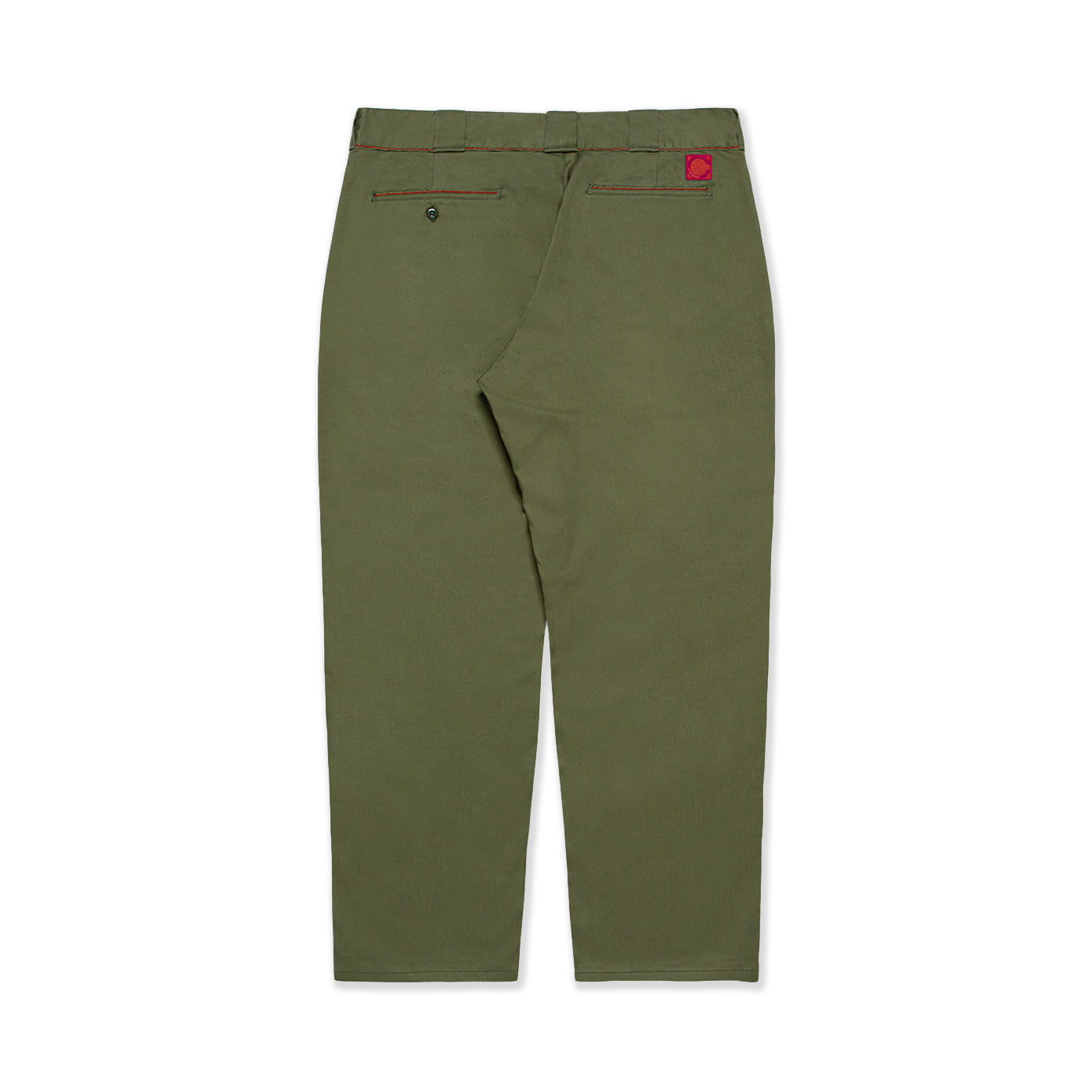 CLOT Men Dickies Pants Herringbone Olive - BOTTOMS - Canada