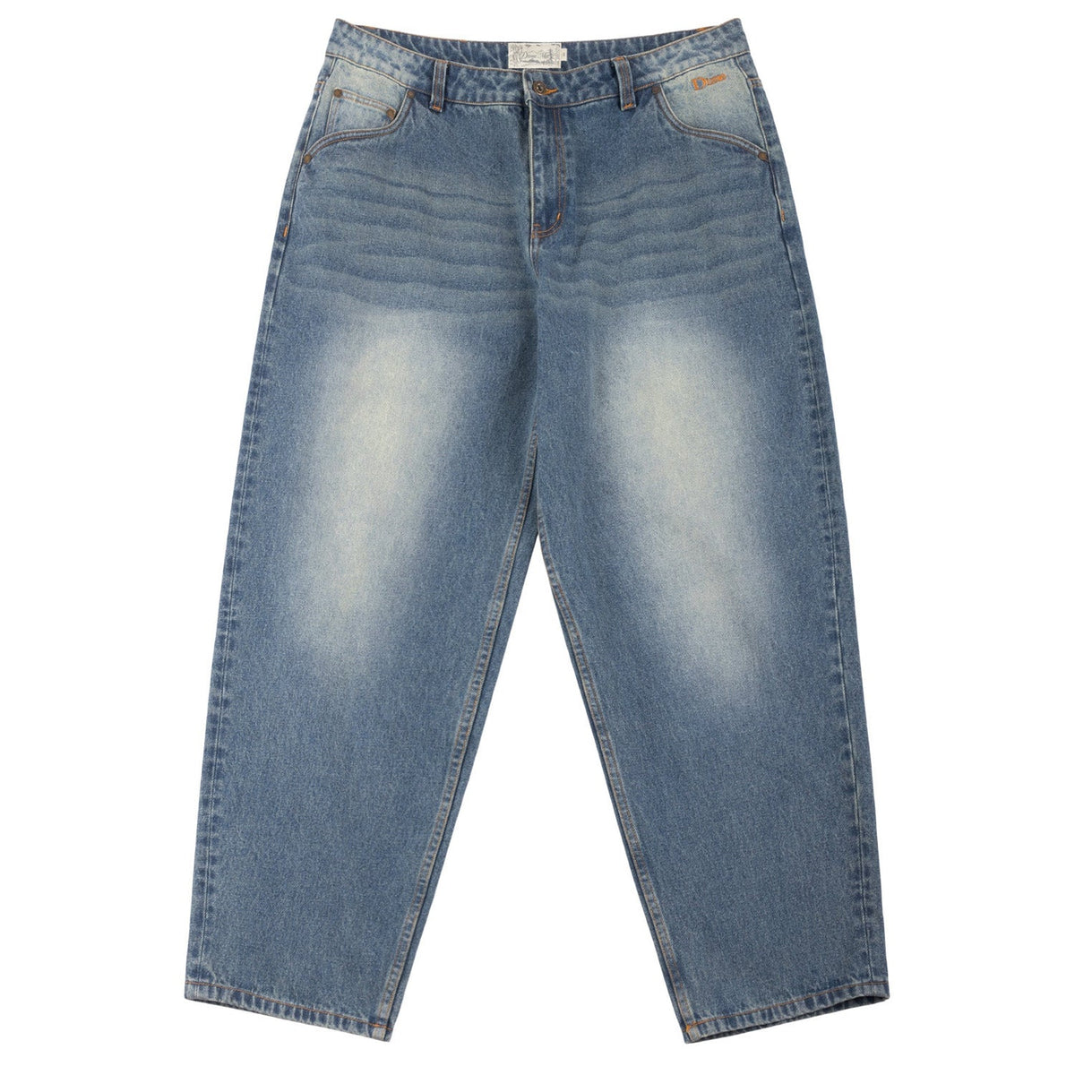 Dime Classic Baggy Denim Pants Sandblasted Indigo - BOTTOMS - Canada