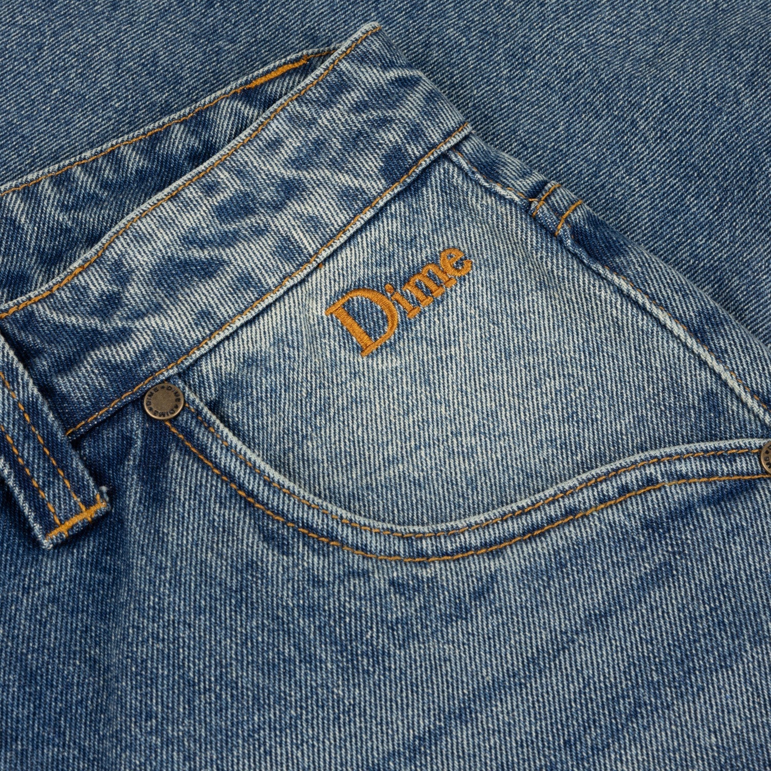 Dime Classic Baggy Denim Pants Sandblasted Indigo Secondary image