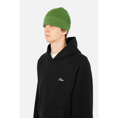 Dime Cursive Rib Beanie Khaki Green - HEADWEAR - Canada