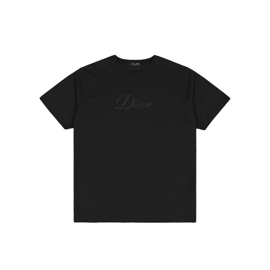 Dime Cursive T-Shirt Black - T-SHIRTS - Canada