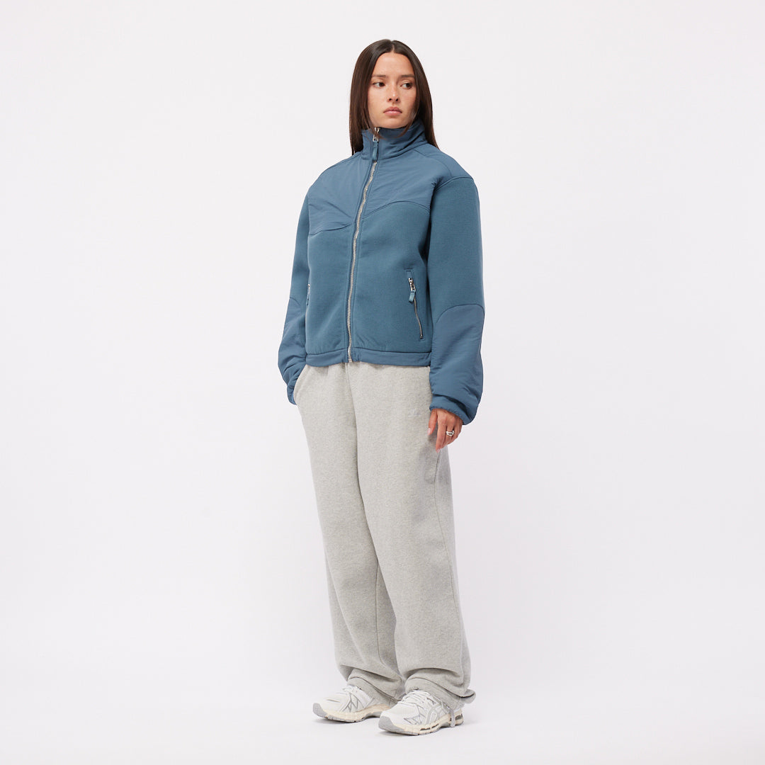 Dime Heavyweight Fleece Jacket Slate Blue OUTERWEAR Canada