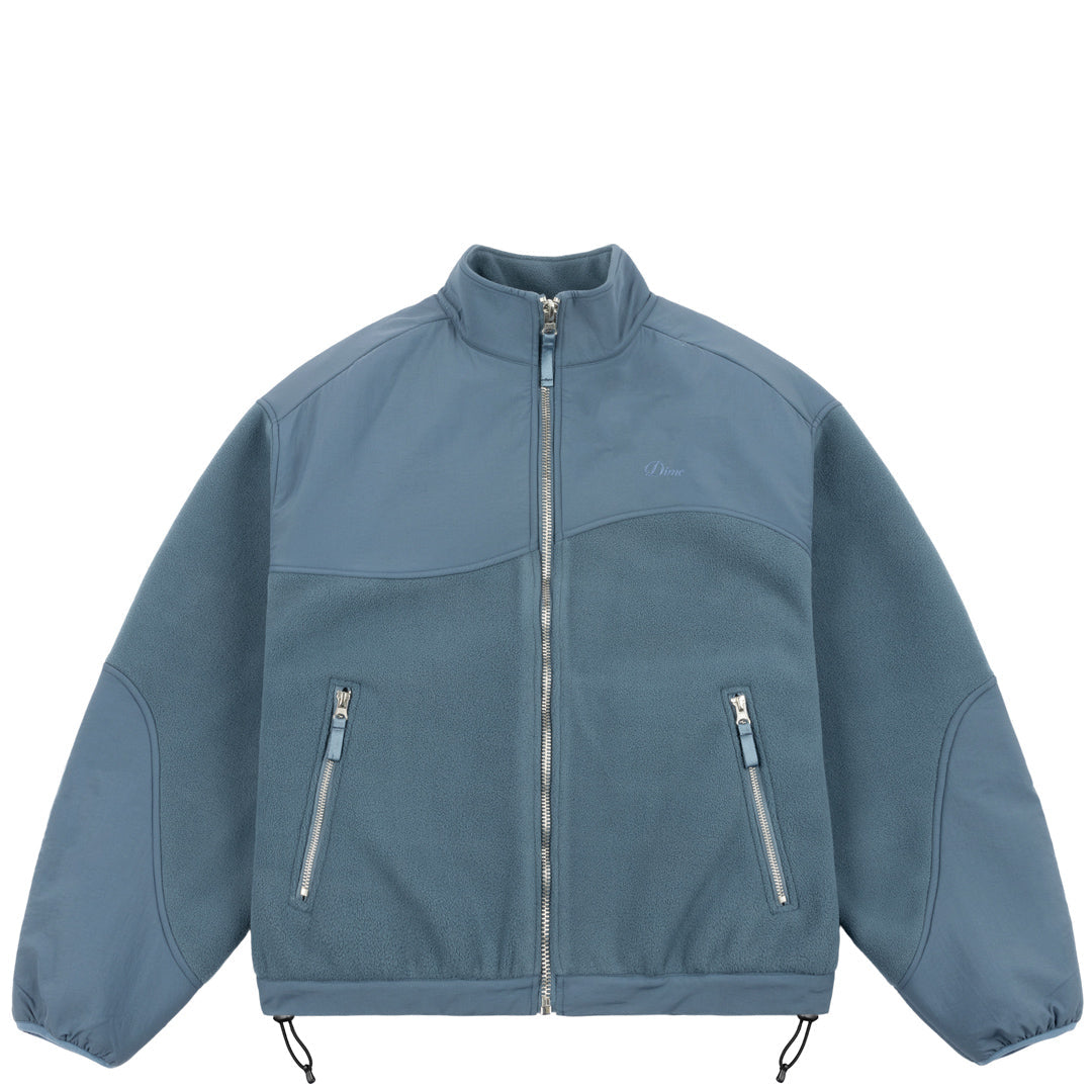 Dime Heavyweight Fleece Jacket Slate Blue OUTERWEAR Canada Main image