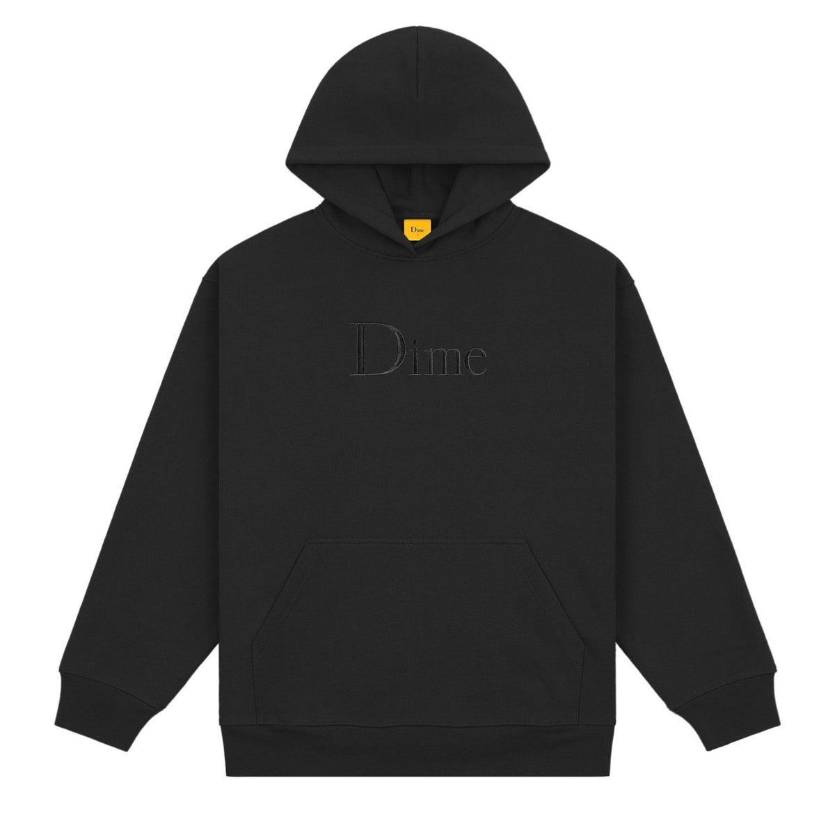 Dime Men Classic Big Logo Hoodie Black - SWEATERS - Canada