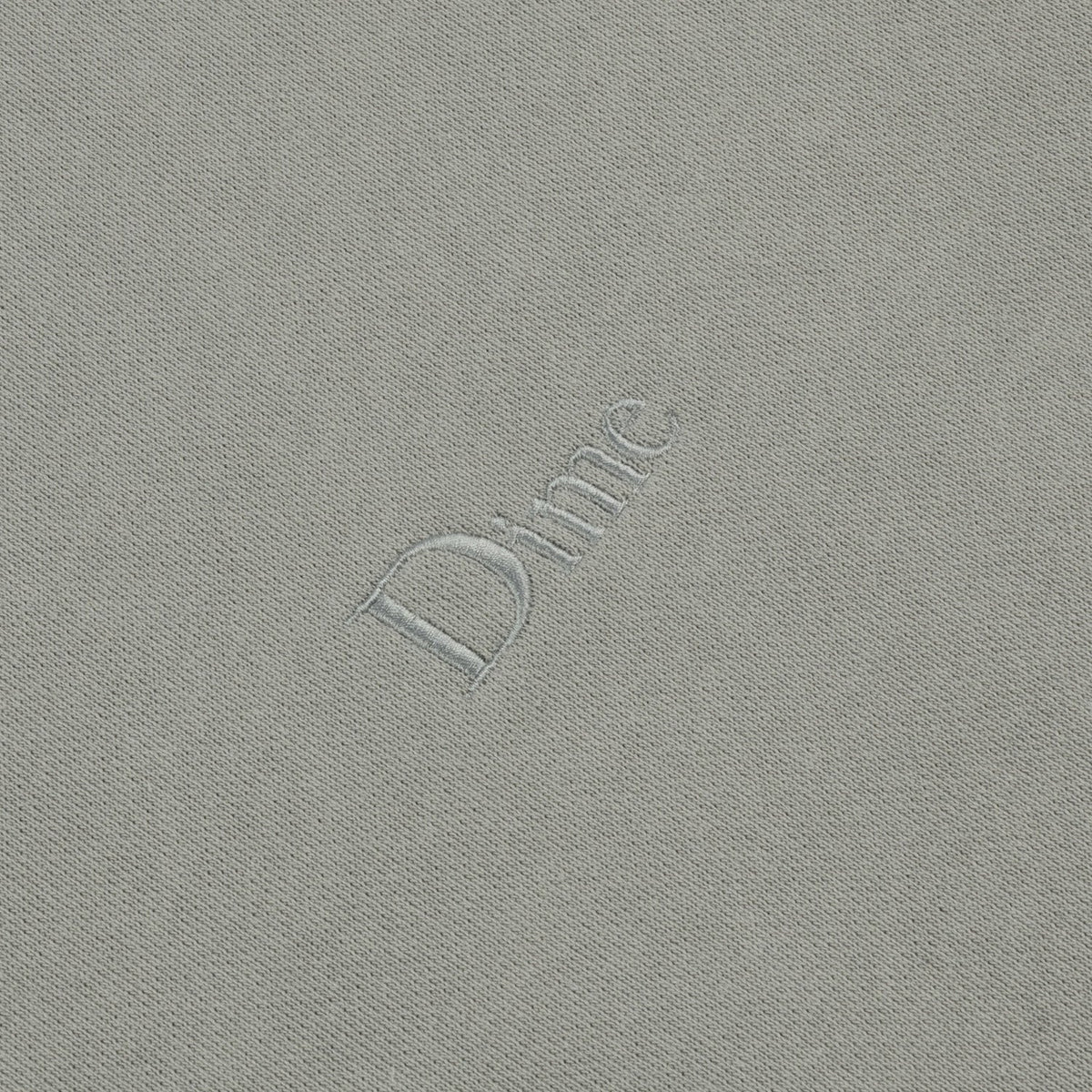 Dime Men Classic Small Logo Crewneck Gravel - SWEATERS - Canada