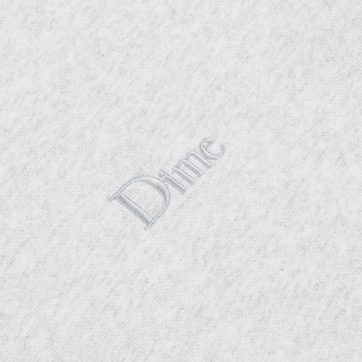 Dime Men Classic Small Logo Hoodie Ash - SWEATERS - Canada