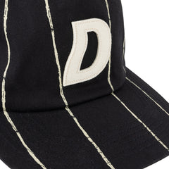 Dime Pinstriped Worker Cap Black - HEADWEAR - Canada