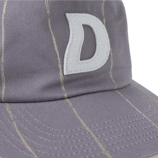Dime Pinstriped Worker Cap Gray - HEADWEAR - Canada