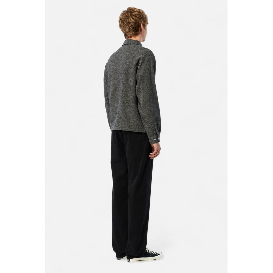 Dime Wool Overshirt Silver - TOPS - Canada