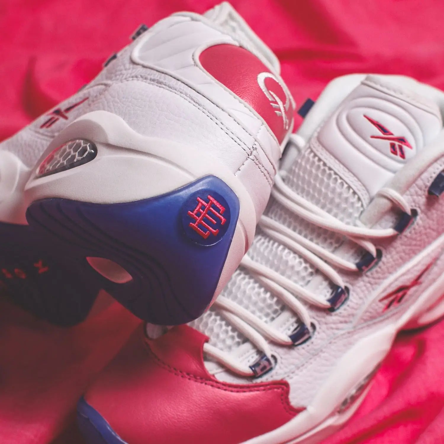 Eric Emanuel x Reebok Question Mid: Pink Toe