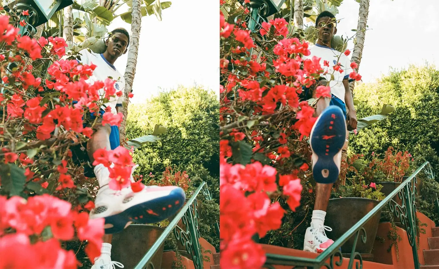 Eric Emanuel x Reebok Question Mid: Pink Toe