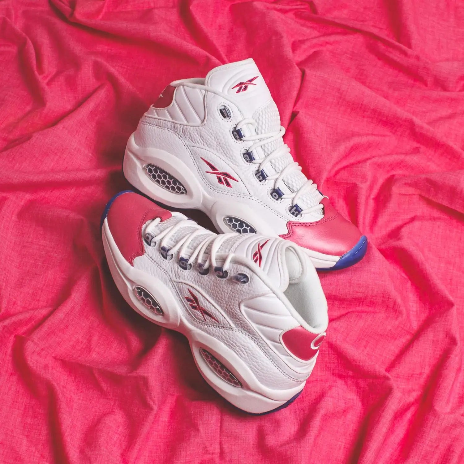 Eric Emanuel x Reebok Question Mid: Pink Toe