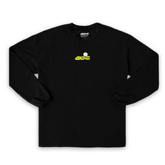 Everyday Better Club Performance Longsleeve Black Neon - T-SHIRTS - Canada