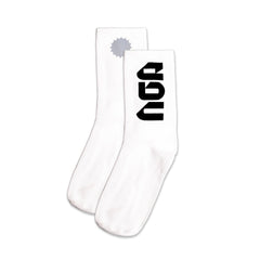 Everyday Better Club Performance Socks White Black - SOCKS - Canada