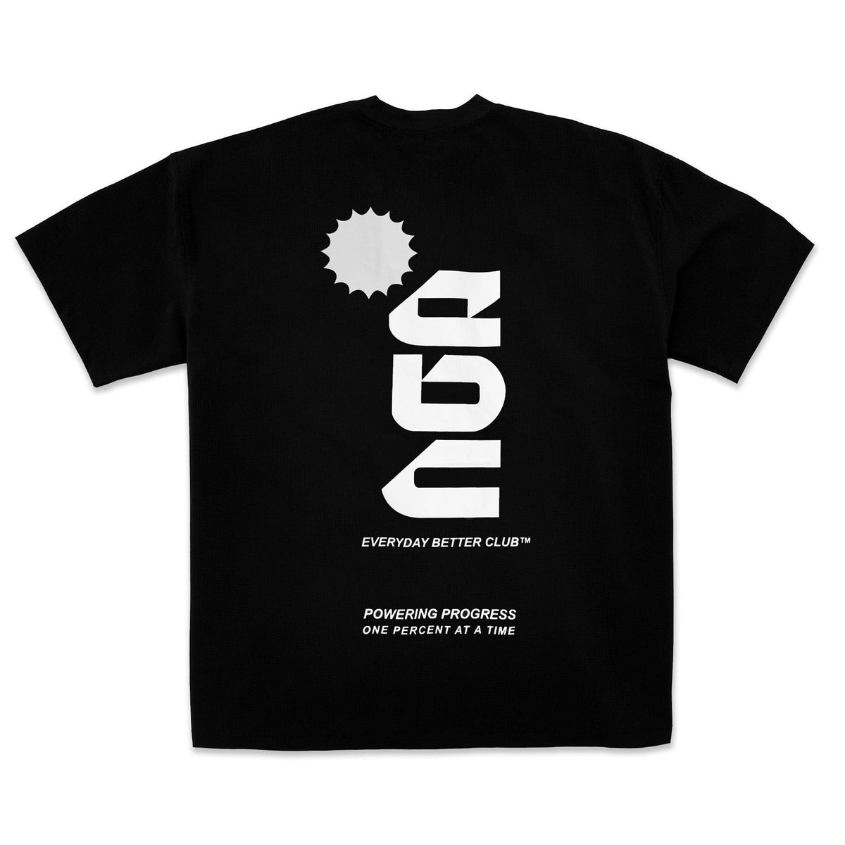 Everyday Better Club Performance T-Shirt Black White - T-SHIRTS - Canada Main image