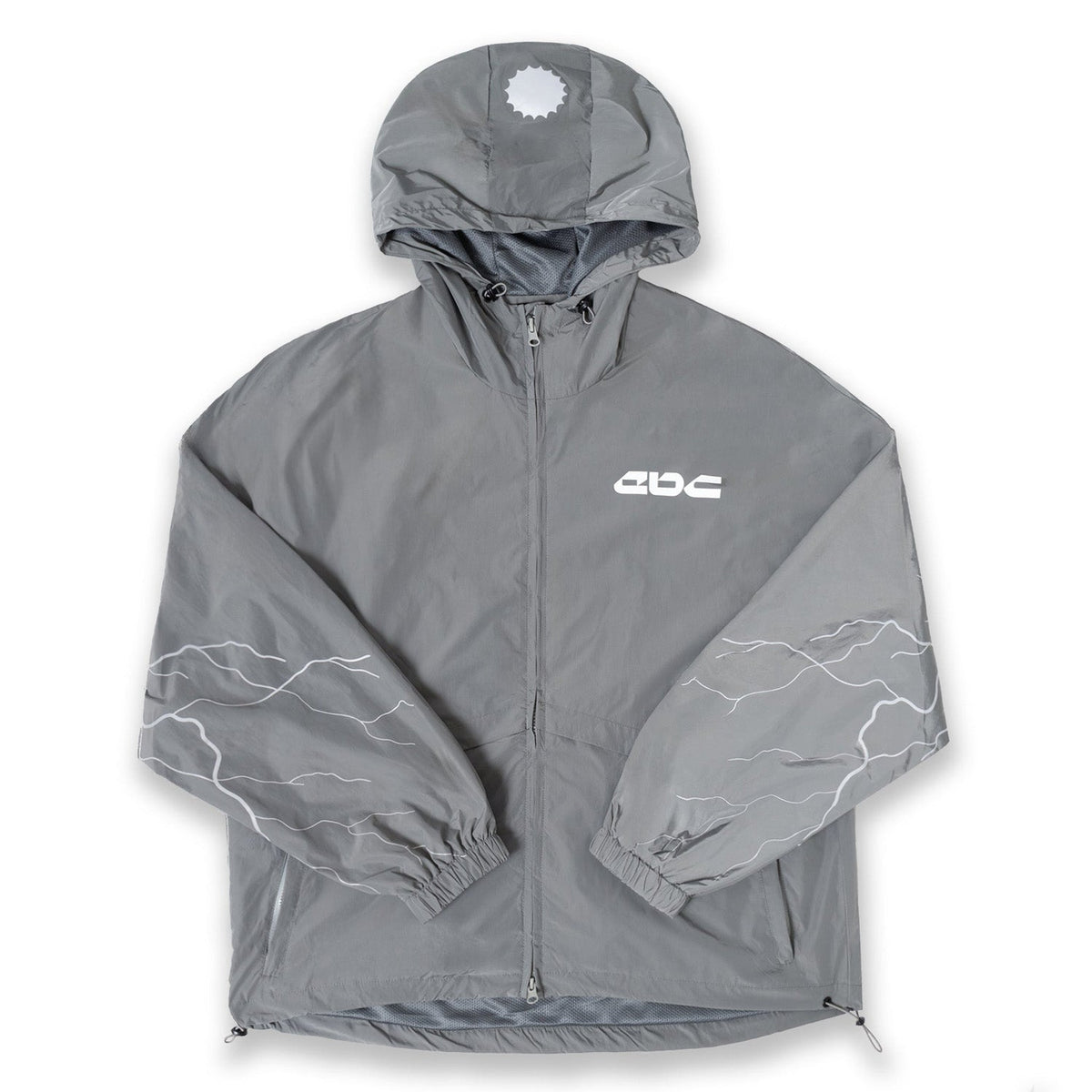 Everyday Better Club Performance Windbreaker Grey - OUTERWEAR - Canada Main image