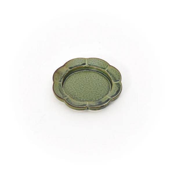 Hibi Incense Flower Oribe Incense Tray Green Secondary image