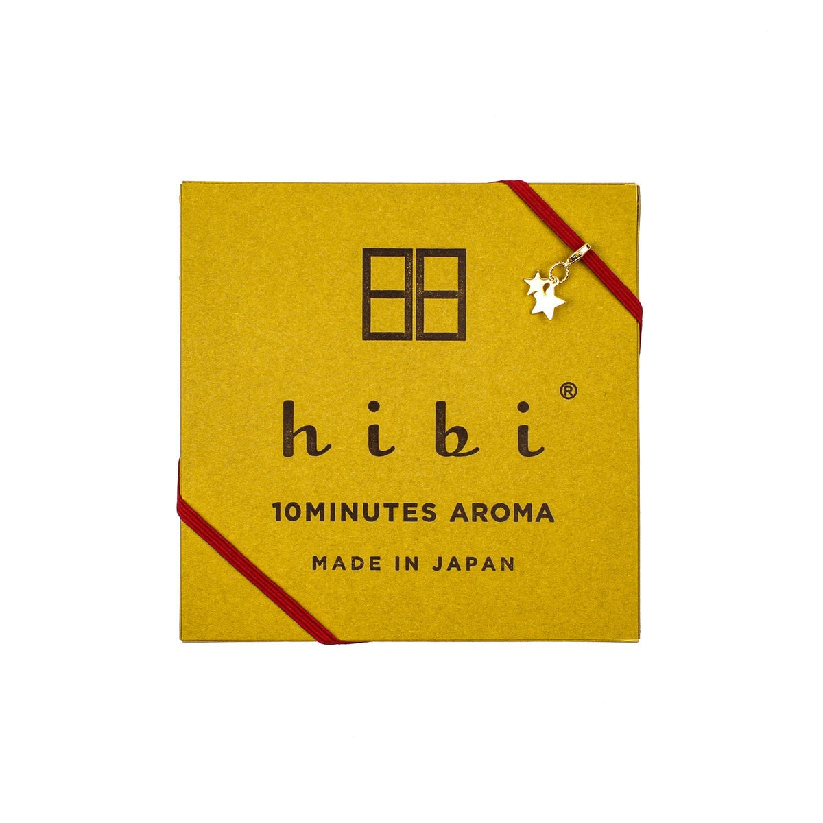 Hibi Incense Japanese Fragrance Gift Box of 3 Yellow (Cypress Sandalwood Yuzu) Made In Japan - INCENSE - Canada Main image