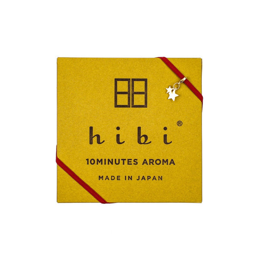 Hibi Incense Japanese Fragrance Gift Box of 3 Yellow (Cypress Sandalwood Yuzu) Made In Japan - INCENSE - Canada