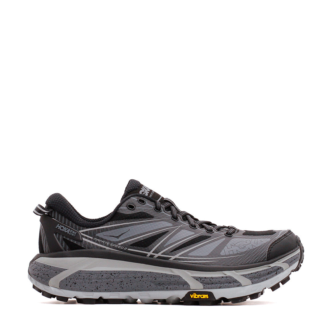 Hoka One Men Mafate Speed 2 Black Castlerock 1126851-BCSTL - FOOTWEAR Canada Main image