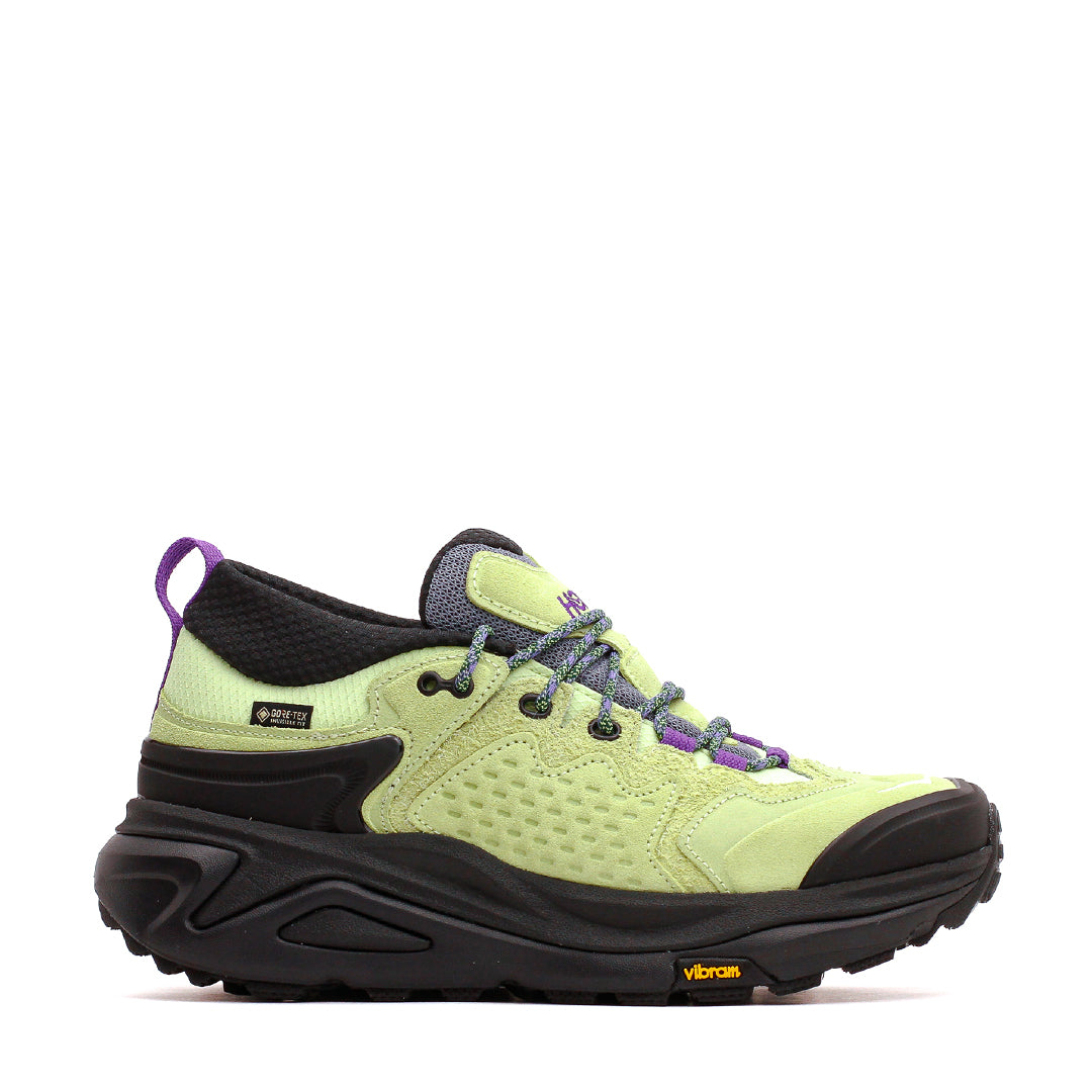 Hoka One One Unisex Kaha 3 Low GTX TP Honeydew Black 1168951-HWB - FOOTWEAR - Canada