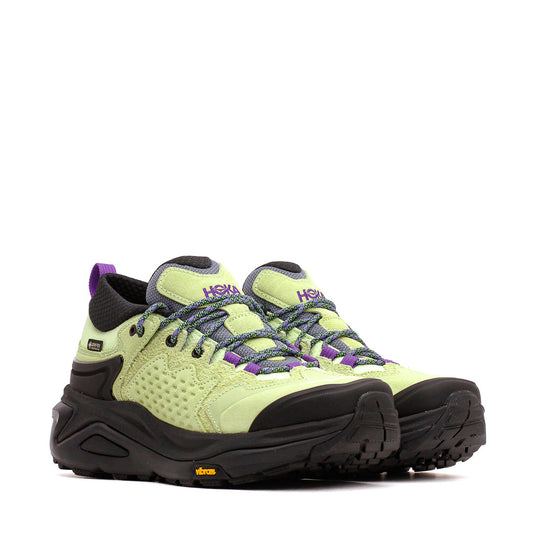 Hoka One One Unisex Kaha 3 Low GTX TP Honeydew Black 1168951-HWB - FOOTWEAR - Canada