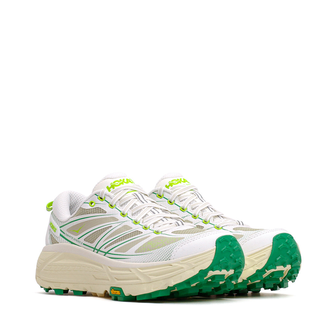 Hoka One One Unisex Mafate Speed 2 White Fresh Cut Grass 1126851-WTFR Secondary image