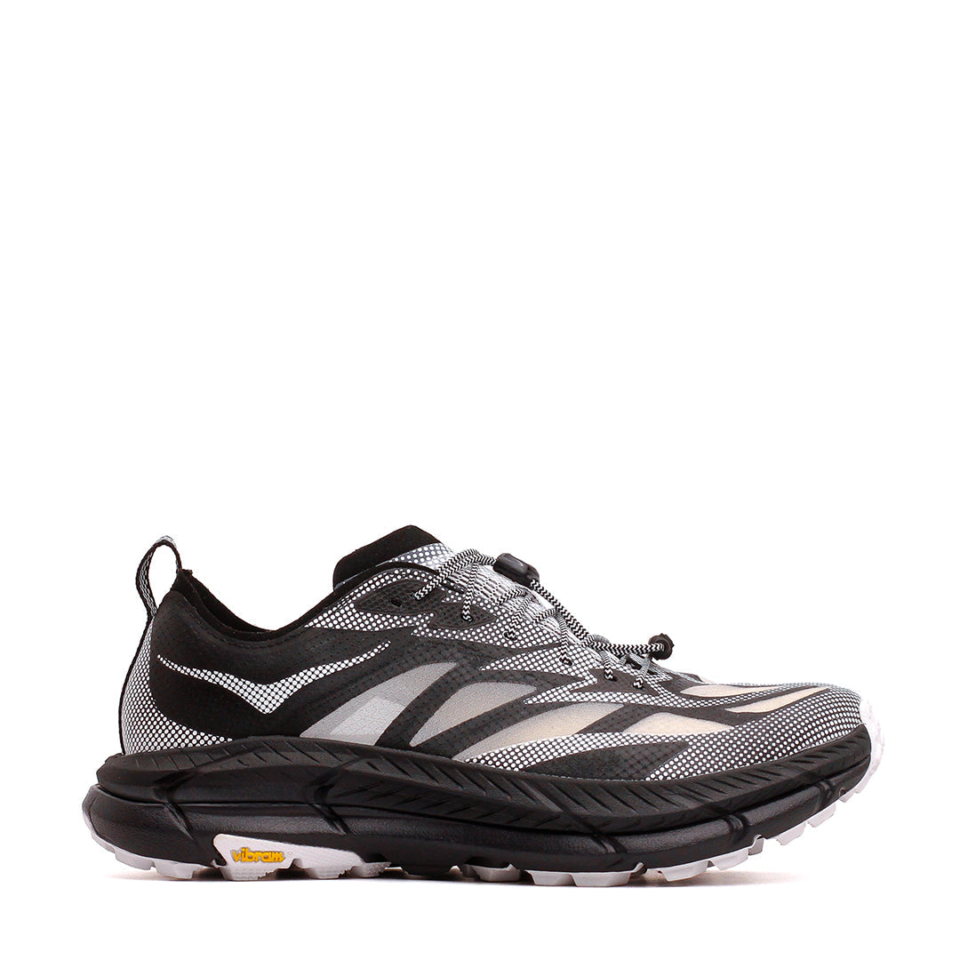Hoka One One Unisex Mafate Speed 4 Lite TS Black White 1168971-BWHT - FOOTWEAR - Canada Main image