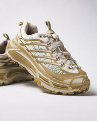 Hoka One One Unisex Mafate Three2 Wordmark Khaki Oatmilk 1175490-KKT - FOOTWEAR - Canada