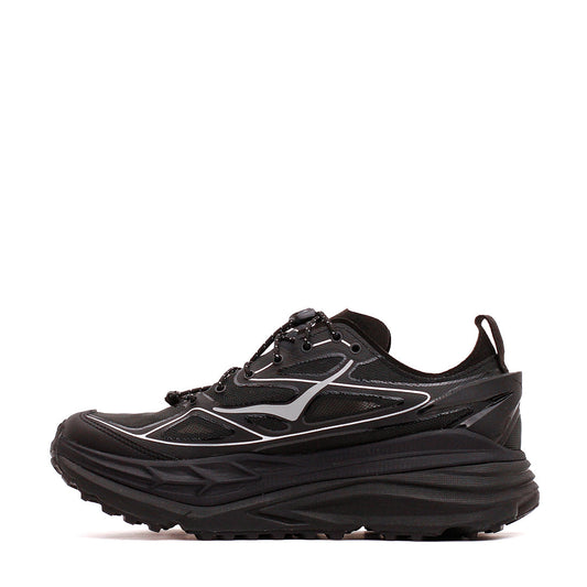 Hoka One One Unisex Stinson One7 Black Silver 1168931-BKSV - FOOTWEAR - Canada