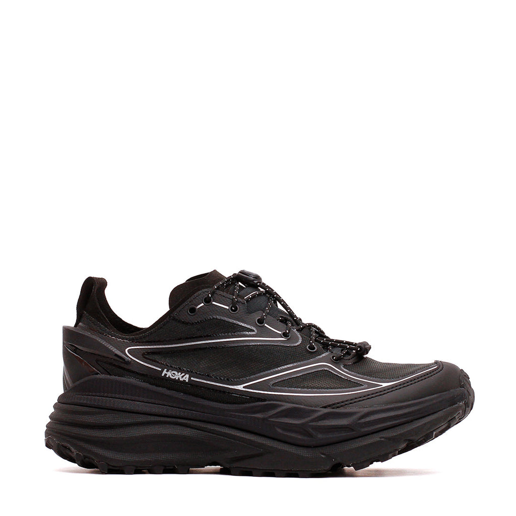 Hoka One One Unisex Stinson One7 Black Silver 1168931-BKSV