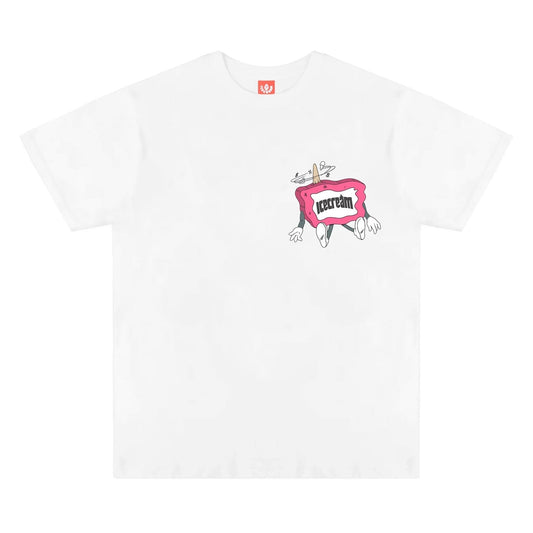 ICECREAM Men Knock Out SS Tee White - T-SHIRTS - Canada