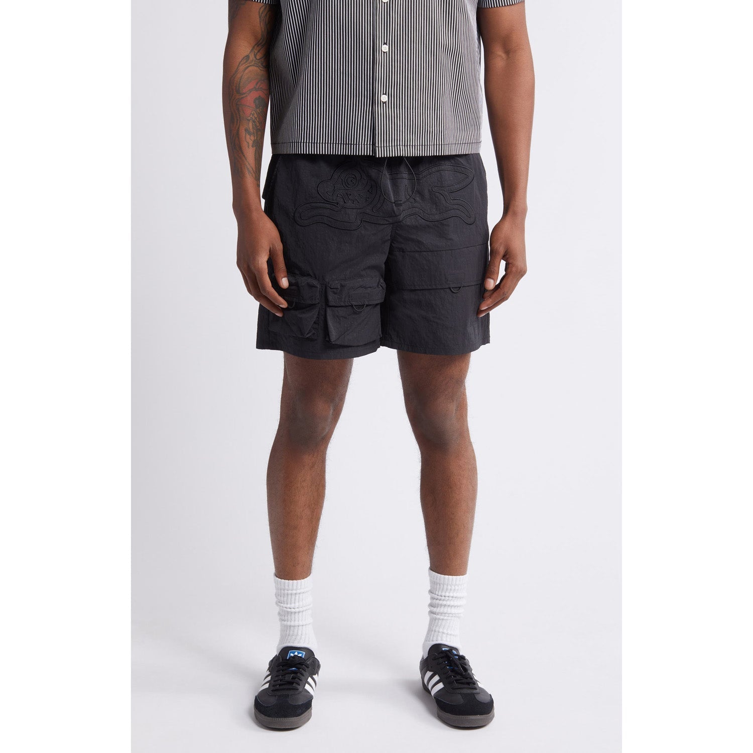 ICECREAM Men Pine Shorts Black Secondary image