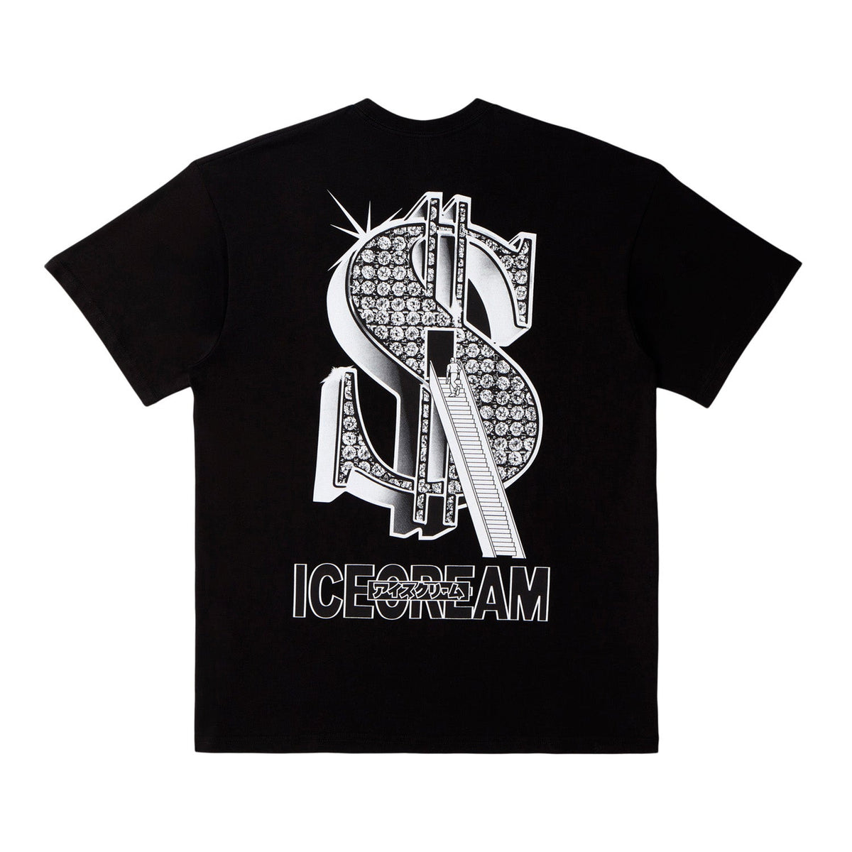 ICECREAM Men Stairs To Success SS Tee Black - T-SHIRTS - Canada Main image