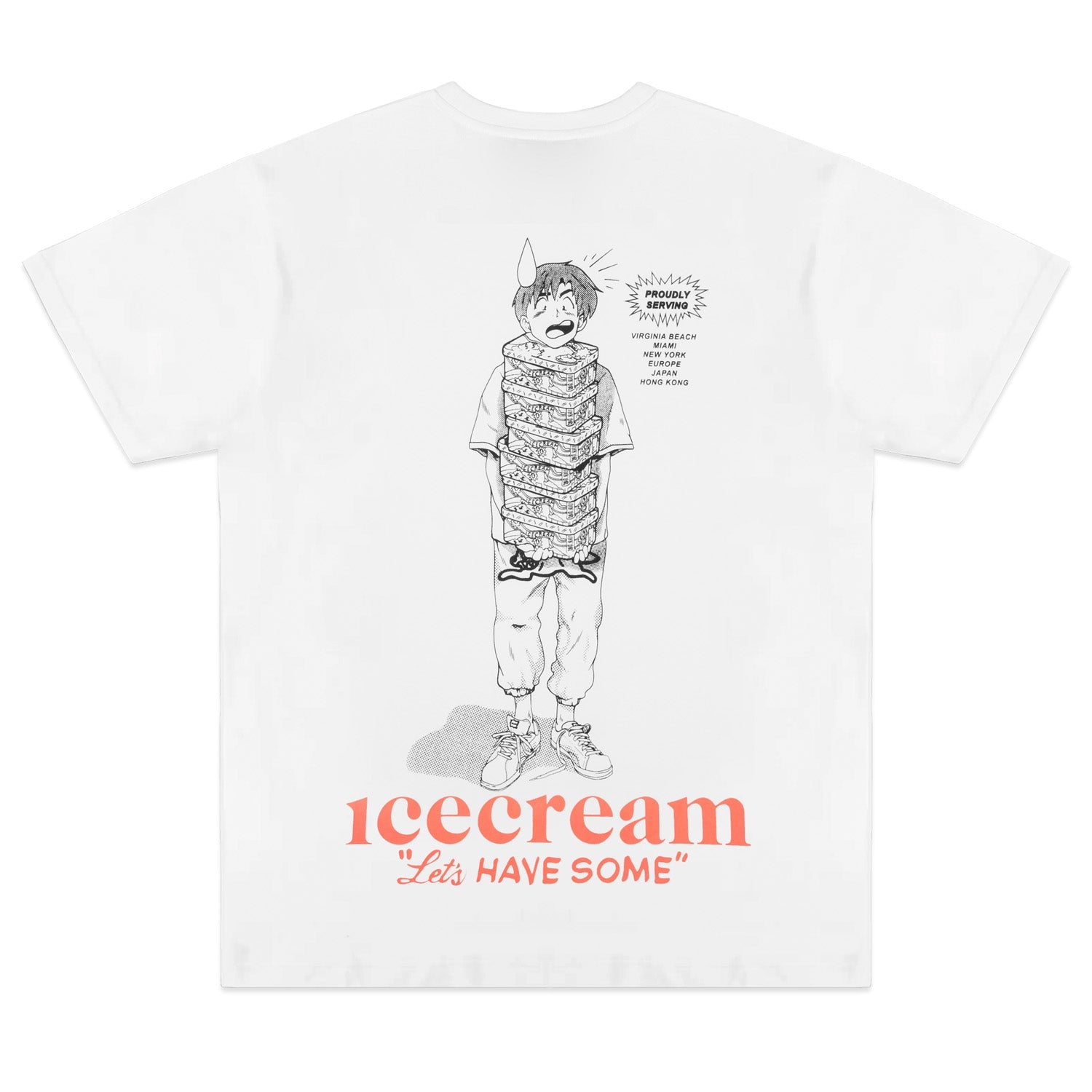 ICECREAM Men The Collector SS Tee White - T-SHIRTS - Canada