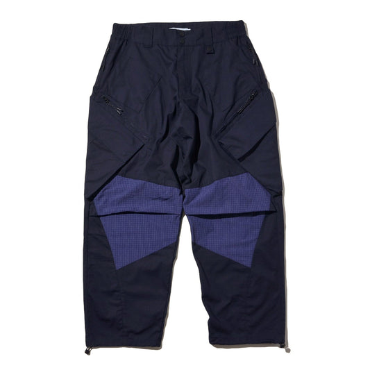 LAKH Big Pocket in pockets Cargo Pants Navy - BOTTOMS - Canada