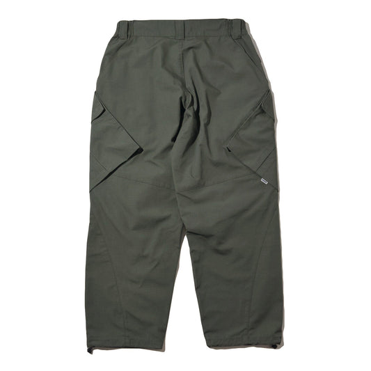 LAKH Big Pocket in pockets Cargo Pants Olive - BOTTOMS - Canada