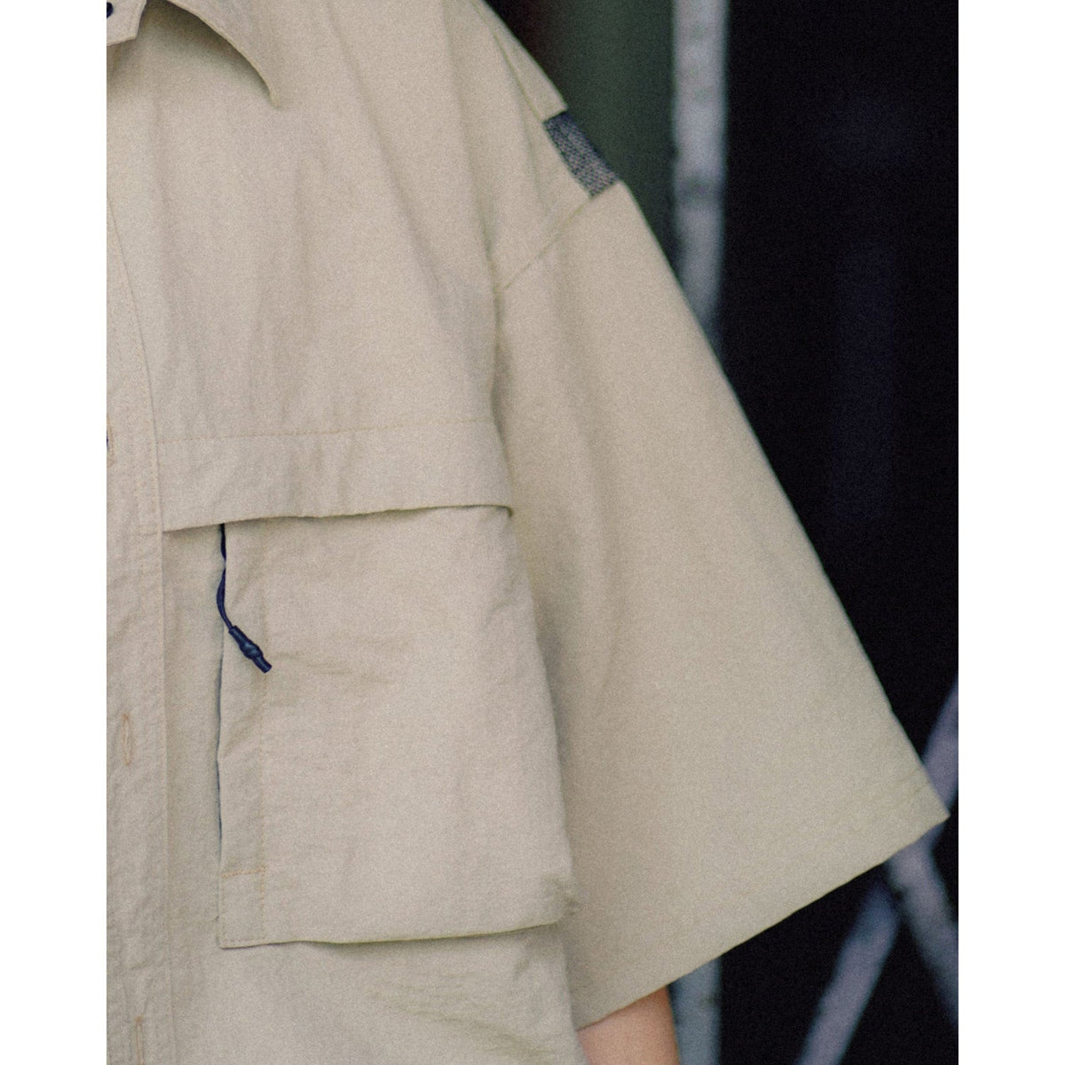 LAKH Breathable Western Field Shirt Khaki - TOPS - Canada