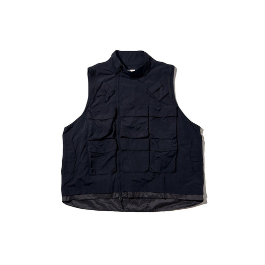 LAKH Double-way Detachable Vest Jacket Black - TOPS - Canada