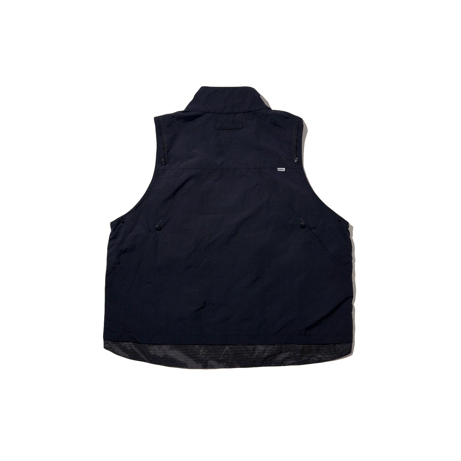 LAKH Double-way Detachable Vest Jacket Black - TOPS - Canada